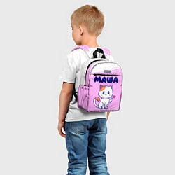 Детский рюкзак Маша кошечка с сердечком, цвет: 3D-принт — фото 2