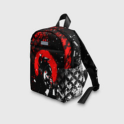 Детский рюкзак Куки шинобу - Мрачный Геншин, цвет: 3D-принт — фото 2