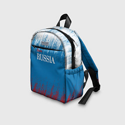 Детский рюкзак Российский триколор - Я люблю Россию, цвет: 3D-принт — фото 2