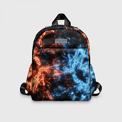 Детский рюкзак Fire and Water Огонь и вода, цвет: 3D-принт
