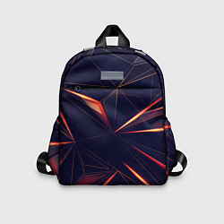 Детский рюкзак Раскаленные грани, цвет: 3D-принт