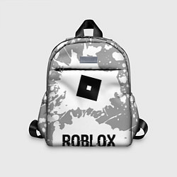 Детский рюкзак Roblox glitch на светлом фоне: символ, надпись, цвет: 3D-принт