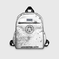 Детский рюкзак Leicester City sport на светлом фоне: символ, надп, цвет: 3D-принт