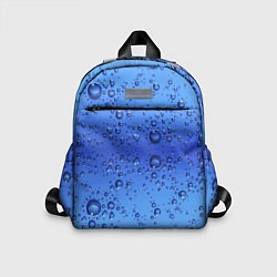 Детский рюкзак Капли воды - текстура, цвет: 3D-принт
