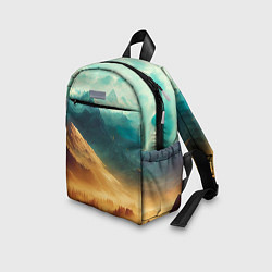 Детский рюкзак Завораживающий горный вид - рисунок, цвет: 3D-принт — фото 2