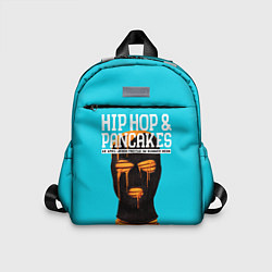 Детский рюкзак Balaclava hip-hop and pancakes, цвет: 3D-принт