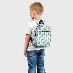 Детский рюкзак Ловцы снов на пастельном фоне, паттерн, цвет: 3D-принт — фото 2