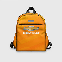 Детский рюкзак Chevrolet абстракция, цвет: 3D-принт