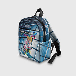 Детский рюкзак Принцесса Персик гонщица - Mario Kart 8 Deluxe, цвет: 3D-принт — фото 2
