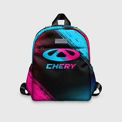 Детский рюкзак Chery - neon gradient, цвет: 3D-принт