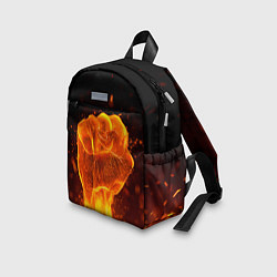 Детский рюкзак Кулак в огне, цвет: 3D-принт — фото 2