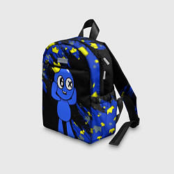 Детский рюкзак Радужные друзья Синий, цвет: 3D-принт — фото 2