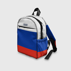 Детский рюкзак Триколор - флаг России плетёный, цвет: 3D-принт — фото 2