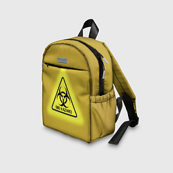 Детский рюкзак Biohazard - биологическая опасность, цвет: 3D-принт — фото 2
