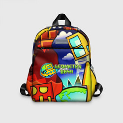 Детский рюкзак Geometry dash world, цвет: 3D-принт
