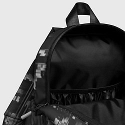 Детский рюкзак Чёрный брутальный Шевроле, цвет: 3D-принт — фото 2