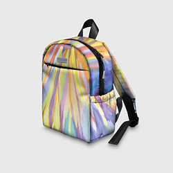 Детский рюкзак Лучистая абстракция акварель, цвет: 3D-принт — фото 2