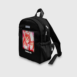 Детский рюкзак Человек-бензопила Пауэр и клубника, цвет: 3D-принт — фото 2