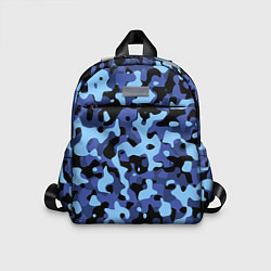 Детский рюкзак Камуфляж Sky Blue, цвет: 3D-принт