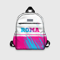 Детский рюкзак Roma neon gradient style: символ сверху, цвет: 3D-принт