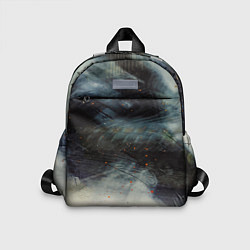 Детский рюкзак Туман и тьма в абстракции, цвет: 3D-принт