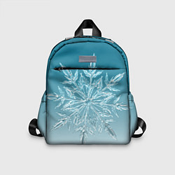 Детский рюкзак Резная снежинка, цвет: 3D-принт
