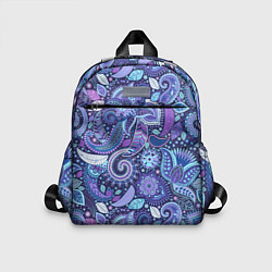 Детский рюкзак Индийский орнамент - Пейсли, цвет: 3D-принт