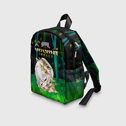 Детский рюкзак Нахида прилегла в лесу, цвет: 3D-принт — фото 2