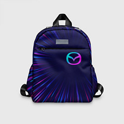 Детский рюкзак Mazda neon speed lines, цвет: 3D-принт