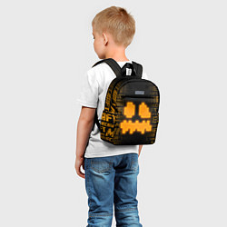 Детский рюкзак Неон Тыква - Майнкрафт, цвет: 3D-принт — фото 2