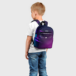 Детский рюкзак Death Stranding gaming champion: рамка с лого и дж, цвет: 3D-принт — фото 2