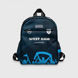 Детский рюкзак West Ham legendary форма фанатов, цвет: 3D-принт