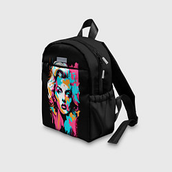 Детский рюкзак Мэрилин Монро - поп арт, цвет: 3D-принт — фото 2