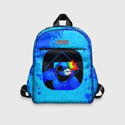 Детский рюкзак Радужные друзья: Синий глитч, цвет: 3D-принт