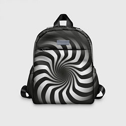 Детский рюкзак Объёмная спираль - оптическая иллюзия, цвет: 3D-принт