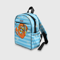 Детский рюкзак Лисички и море, цвет: 3D-принт — фото 2
