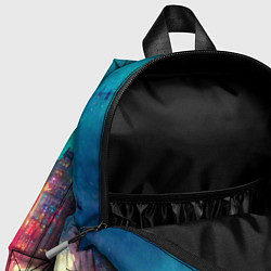 Детский рюкзак Разъяренный город, цвет: 3D-принт — фото 2