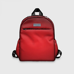 Детский рюкзак Красно-черная затемняющая виньетка, цвет: 3D-принт