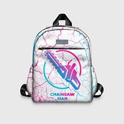 Детский рюкзак Chainsaw Man neon gradient style