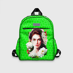 Детский рюкзак Праздничная девушка Весна, цвет: 3D-принт
