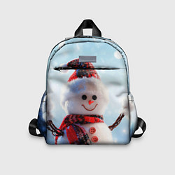 Детский рюкзак Снеговичёк, цвет: 3D-принт