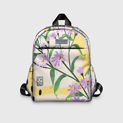 Детский рюкзак Цветы Мемфиса, цвет: 3D-принт
