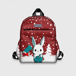 Детский рюкзак Кролик лесоруб, цвет: 3D-принт