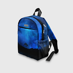 Детский рюкзак Звездное небо и одинокое дерево, цвет: 3D-принт — фото 2