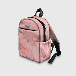 Детский рюкзак Розовые волны, цвет: 3D-принт — фото 2