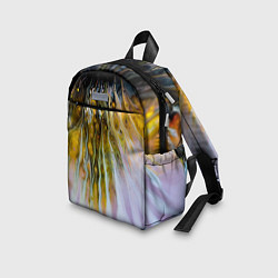 Детский рюкзак Красочные абстрактные волны и линии, цвет: 3D-принт — фото 2