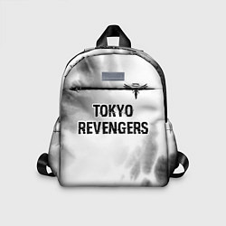 Детский рюкзак Tokyo Revengers glitch на светлом фоне: символ све, цвет: 3D-принт
