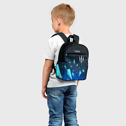 Детский рюкзак The Witcher взрыв частиц, цвет: 3D-принт — фото 2