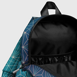 Детский рюкзак Геометрические фигуры - паттерн, цвет: 3D-принт — фото 2