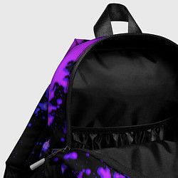 Детский рюкзак Roblox logo neon gradient, цвет: 3D-принт — фото 2